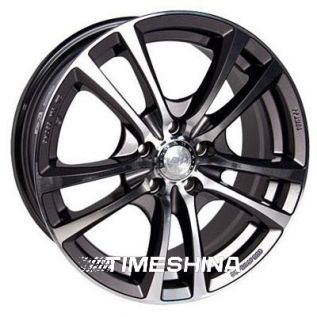 Литые диски Racing Wheels H-346 GM-F/P W7 R17 PCD5x114.3 ET45 DIA67.1