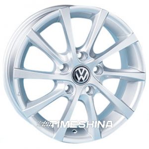Литые диски Replica Volkswagen (JT1263) W6.5 R16 PCD5x112 ET45 DIA57.1 silver