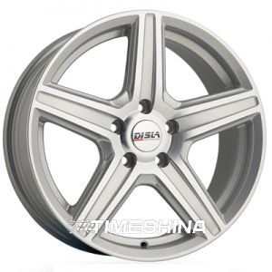 Литые диски Disla 804 W8 R18 PCD5x112 ET45 DIA66.6 silver