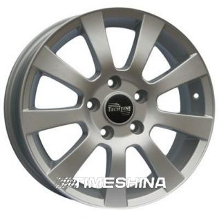 Литые диски Tech Line TL607 silver W6.5 R16 PCD5x114.3 ET45 DIA60.1