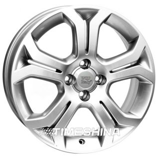 Литые диски WSP Italy Opel (W2505) Caridi silver W6.5 R16 PCD4x100 ET37 DIA56.6