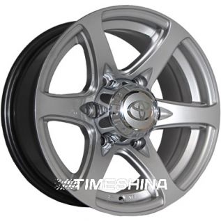 Литые диски Replica Toyota (693) W7 R15 PCD6x139.7 ET10 DIA110.5 HS