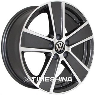 Литые диски Replica Volkswagen (7389) W6.5 R16 PCD5x100 ET45 DIA57.1 MK-P