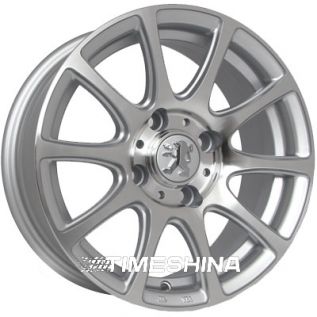 Литые диски Replica Peugeot (1010) W6 R14 PCD4x108 ET25 DIA65.1 SP