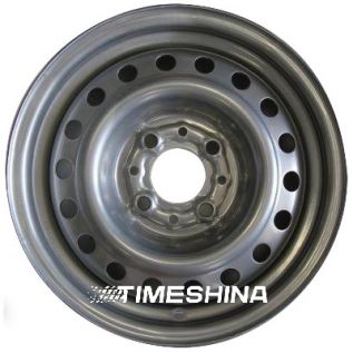 Стальные диски Steel ДК W6 R15 PCD4x100 ET50 DIA60.1 металлик