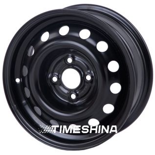 Стальные диски Кременчуг К227 (Geely MK) W6 R15 PCD4x100 ET39 DIA56.6 чёрный