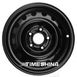 Стальные диски Кременчуг К237 (Kia) W6 R15 PCD5x114.3 ET41 DIA67.1 черный