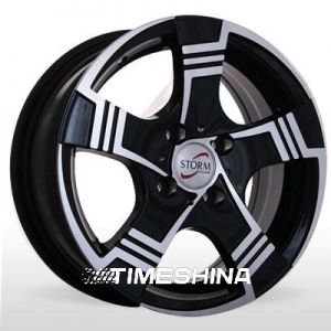 Литые диски Storm W-247 W6 R14 PCD4x100 ET35 DIA67.1 BP