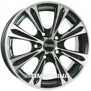 Литые диски Tech Line TL523 BD W6 R15 PCD4x100 ET50 DIA60.1