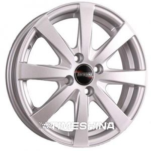 Литые диски Tech Line TL534 W5.5 R15 PCD4x100 ET45 DIA54.1 silver