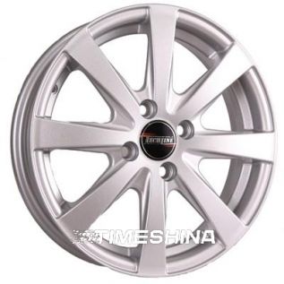 Литые диски Tech Line TL534 silver W5.5 R15 PCD4x100 ET45 DIA60.1