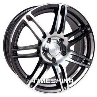 Литые диски Racing Wheels H-349 GM-F/P W8 R18 PCD5x120 ET37 DIA72.6