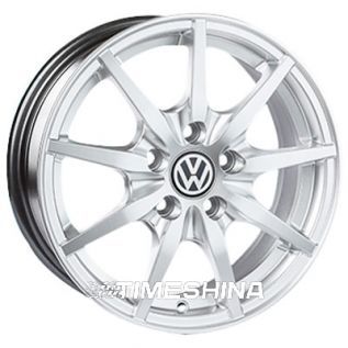 Литые диски Replica Volkswagen (JT2027) W6 R14 PCD5x100 ET38 DIA57.1 HS