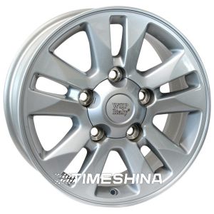 Литые диски WSP Italy Toyota (W1758) Jeddah W8 R17 PCD5x150 ET60 DIA110.1 silver