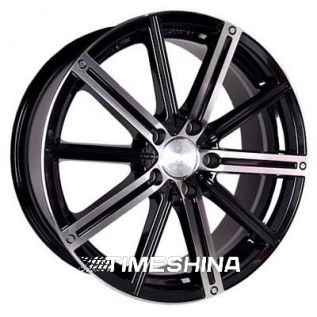 Литые диски Racing Wheels H-385 BK-F/P W7 R17 PCD5x112 ET35 DIA73.1