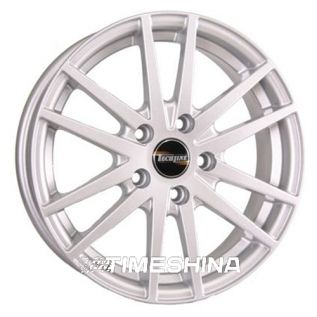 Литые диски Tech Line TL535 silver W6.5 R15 PCD5x114.3 ET45 DIA67.1