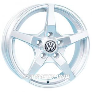 Литые диски Replica Volkswagen (JT-1236) W6 R15 PCD5x112 ET38 DIA57.1 silver