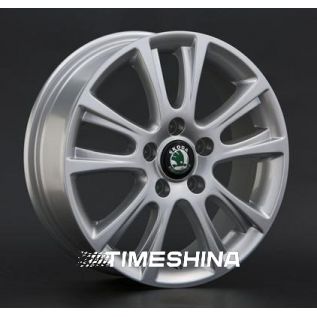 Литые диски Replay Skoda (SK4) W6.5 R16 PCD5x112 ET50 DIA57.1 silver