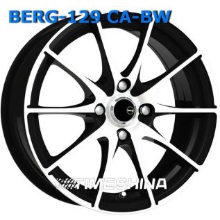 Литые диски Berg 129 CA-BW W6.5 R15 PCD4x100 ET40 DIA73.1