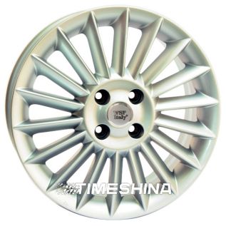 Литые диски WSP Italy Fiat (W151) Rimini silver W6 R15 PCD4x100 ET39 DIA56.6