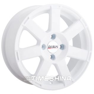 Литые диски Disla 501 W6.5 R15 PCD4x100 ET35 DIA72.6 white