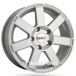 Литые диски Disla 601 W7 R16 PCD5x118 ET38 DIA71.1 silver