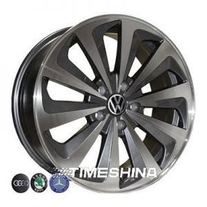 Литые диски Replica Volkswagen (7321) EP W8 R18 PCD5x112 ET43 DIA66.6