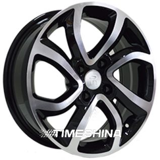 Литые диски Replay Citroen (CI37) W6.5 R16 PCD4x108 ET23 DIA65.1 BKF