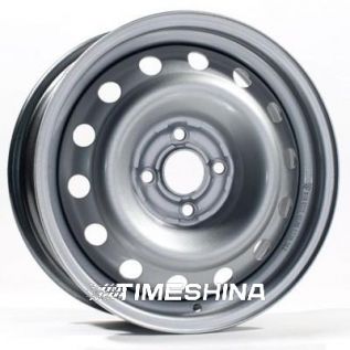 Стальные диски Steel Renault W6 R15 PCD4x100 ET50 DIA60.1 silver