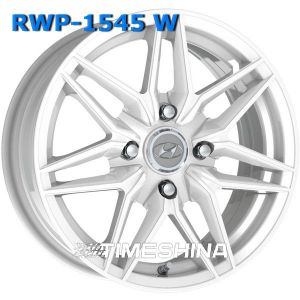 Литые диски RWP 1545 W6 R15 PCD4x114.3 ET46 DIA67.1 white