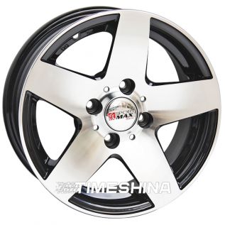 Литые диски Sportmax Racing SR265 W6 R14 PCD4x100 ET35 DIA67.1 BP