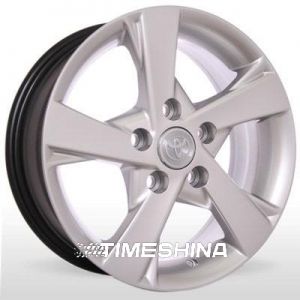 Литые диски Storm BKR-377 (Toyota) silver W6.5 R16 PCD5x100 ET39 DIA54.1