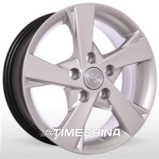 Литые диски Storm BKR-377 (Toyota) silver W6.5 R16 PCD5x100 ET39 DIA54.1