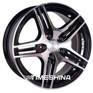 Литые диски Racing Wheels H-414 BK-F/P W6.5 R15 PCD5x112 ET35