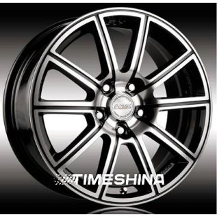 Литые диски Racing Wheels H-423 BK-F/P W7 R16 PCD5x114.3 ET40 DIA67.1