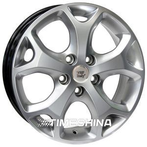 Литые диски WSP Italy Ford (W950) Max-Mexico W8 R18 PCD5x108 ET55 DIA63.4 hyper silver