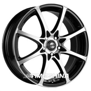 Литые диски Racing Wheels H-480 W6 R14 PCD4x98 ET38 DIA58.6 BK-F/P