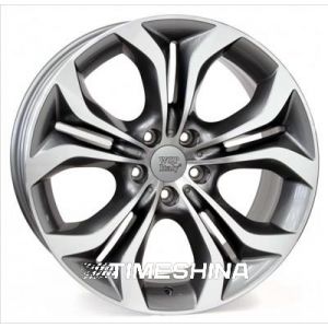 Литые диски WSP Italy BMW (W674) Aura anthracite polished W8.5 R18 PCD5x120 ET46 DIA74.1