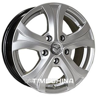 Литые диски Replica Mazda (7447) W6 R15 PCD5x114.3 ET49 DIA67.1 HS