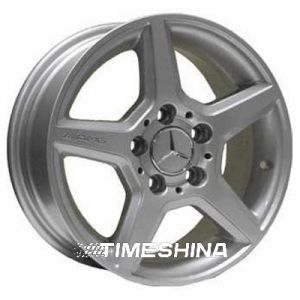 Литые диски Replica Mercedes (Z274) W6.5 R15 PCD5x112 ET43 DIA66.6 silver