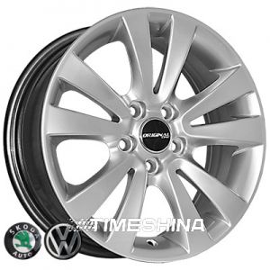 Литые диски Replica Volkswagen (548) W6 R15 PCD5x100 ET38 DIA57.1 HS