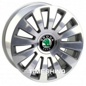 Литые диски Replica Skoda (JT1058) BM W7 R16 PCD5x100 ET40 DIA57.1