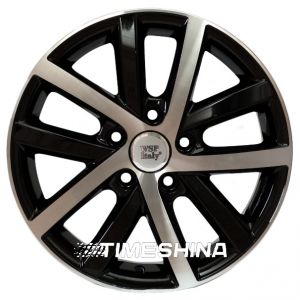 Литые диски WSP Italy Volkswagen (W460) Rheia W6.5 R16 PCD5x112 ET50 DIA57.1 Glossy Black Polished
