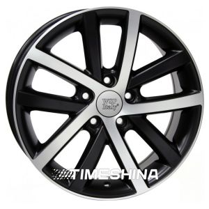 Литые диски WSP Italy Volkswagen (W460) Rheia W7.5 R17 PCD5x112 ET54 DIA57.1 dull black polished