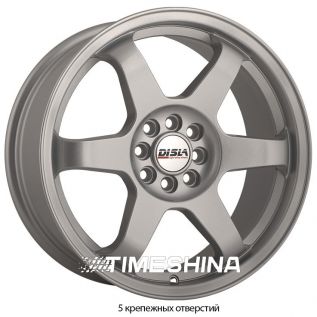 Литые диски Disla 819 W8 R18 PCD5x112 ET45 DIA72.6 silver