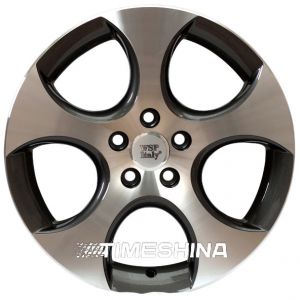 Литые диски WSP Italy Volkswagen (W444) Ciprus W7 R16 PCD5x112 ET42 DIA57.1 anthracite polished