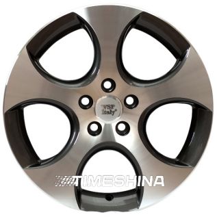 Литые диски WSP Italy Volkswagen (W444) Ciprus антрацит полированный W7 R16 PCD5x112 ET42 DIA57.1