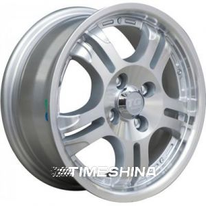 Литые диски TG Racing LYN 001 silver W5.5 R13 PCD4x98 ET38 DIA58.5