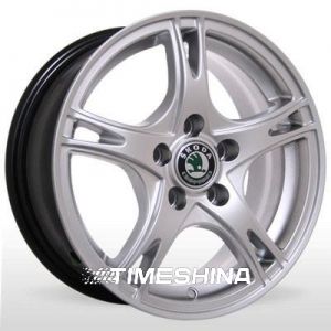 Литые диски Storm BKR-132 (Skoda) HS W6 R14 PCD5x100 ET35 DIA57.1