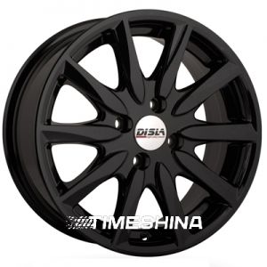 Литые диски Disla 702 W7.5 R17 PCD4x100 ET40 DIA72.6 black